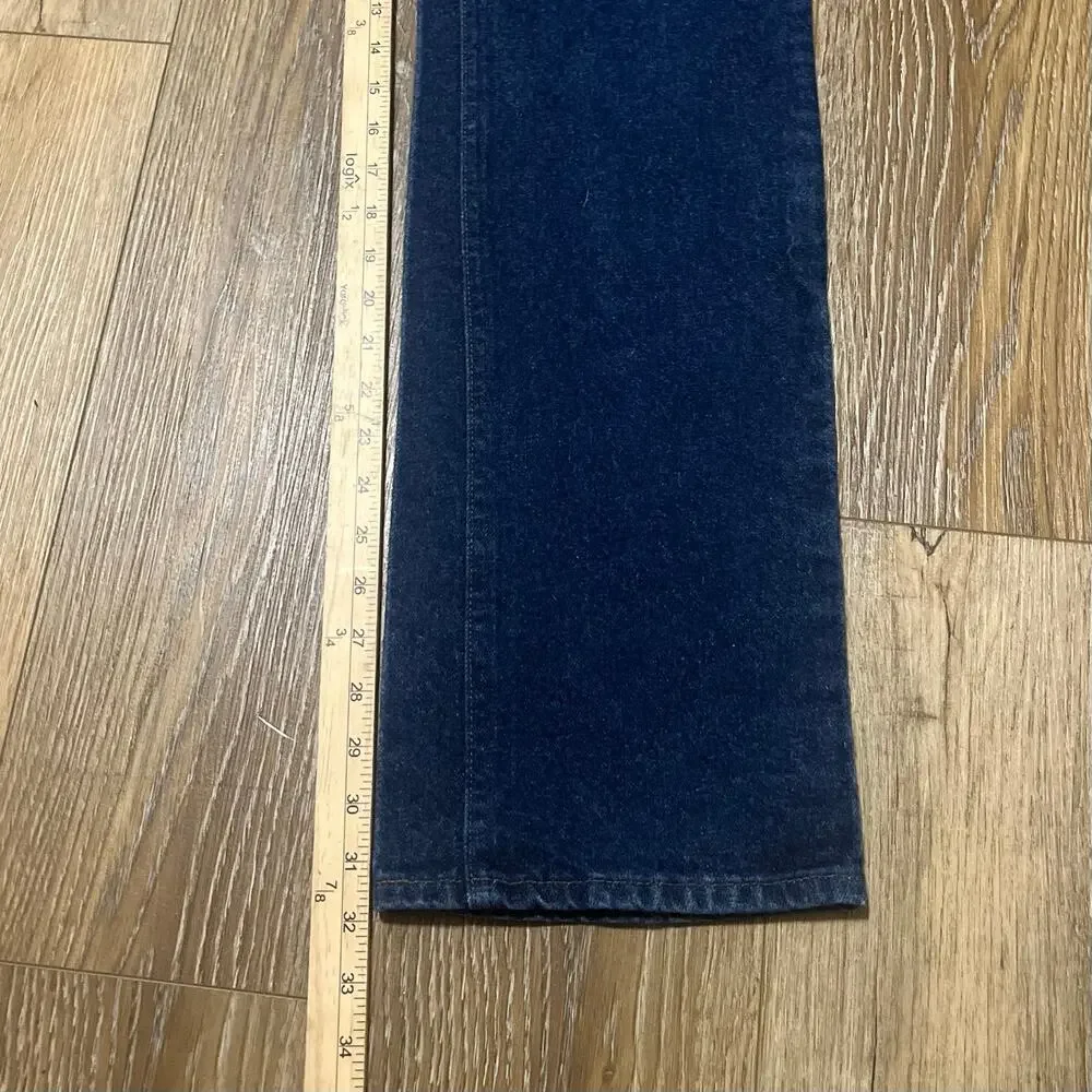 Vintage Lee Riders Jeans Mens 31x32 Blue Denim Made in USA Union Garment Workers - Picture 9 of 9